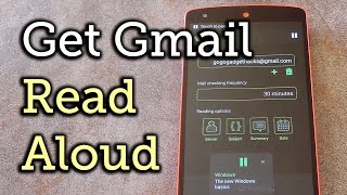 Make Your Phone Read Your Gmail Messages Out Loud - Android - Nexus 5 [How-To] screenshot 1