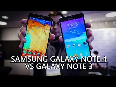 Samsung Galaxy Note 4 vs Galaxy Note 3 - Quick Look