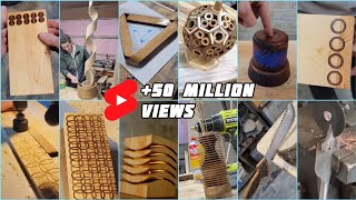 🪚50+ AWESOME WOODWORKING Project Ideas // Gift Ideas // BEST Woodworking Shorts