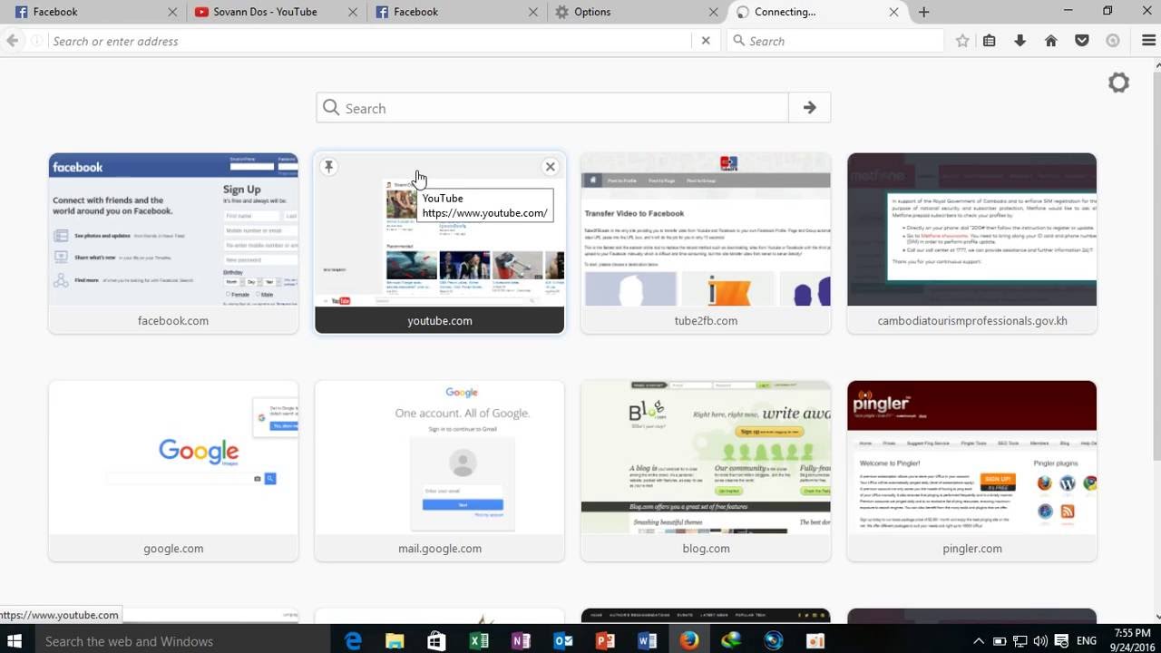 How to change language fonts size on Firefox