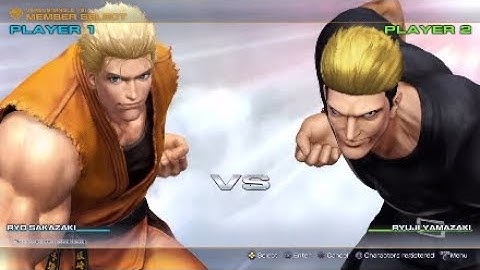 King Of Fighters XIV: Ryo Vs Ryuji Yamazaki