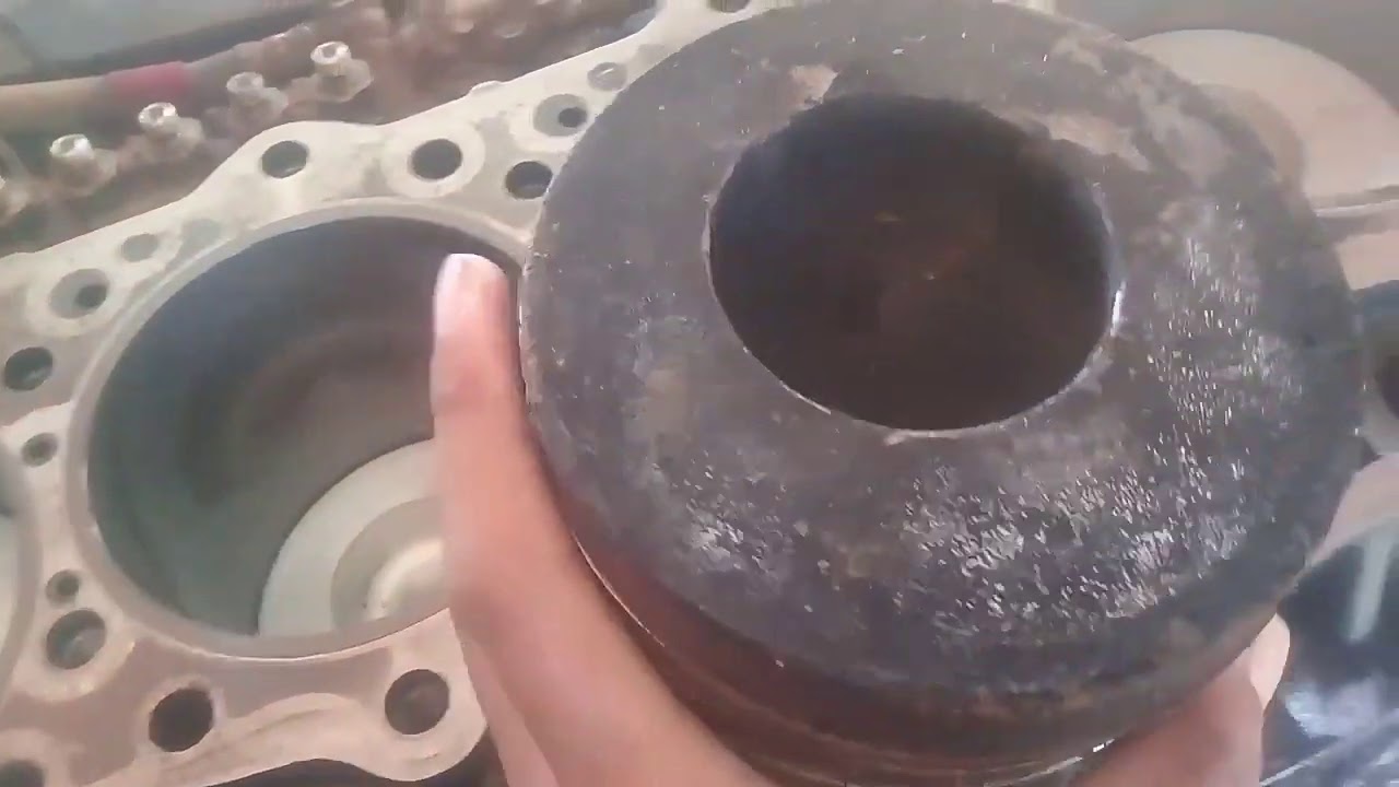 tutorial pasang ring piston 6d16