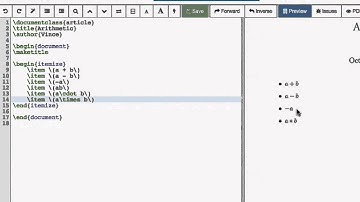 14 LaTeX on SageMathCloud - Basic arithmetic