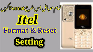 Itel Music 400 Reset Setting/Make Itel Mobile reset setting/make online mobile/itel mobile reset