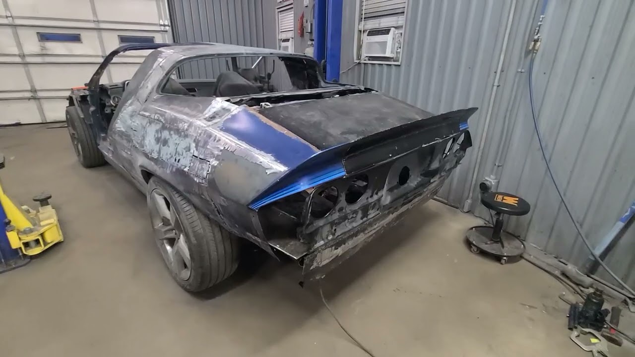 1970 Camaro body swap part 34(Tail Panel)