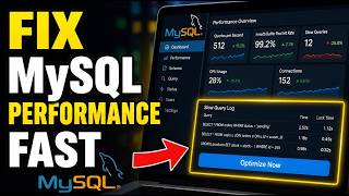How to Fix Database Performance with MySQL - Quick Tutorial