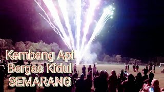 Pesta Kembang Api Malam Takbiran Bergas Kidul