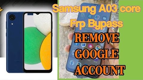 samsung A03core (A032f) frp bypass android12 with testpoint unlock tool#samsunggalaxy #a03core #frp