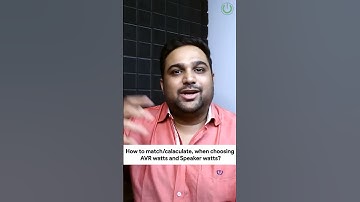 Do you want to match AVR and Speaker Wattage? | Quick QnA with Tanmay Mehta #homecinema #speakers