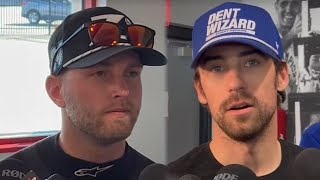 Ryan Blaney & William Byron Give Their Thoughts on Charlotte Motor Speedway Tire Test