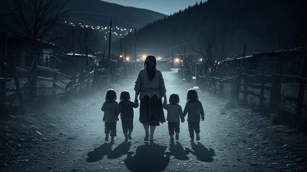 La Viuda y sus Hijos Pasaron la Noche en el Frío… y Ocurrió Algo Inesperado