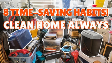 8 DECLUTTERING Habits That Make CLEANING QUICK and STRESS-FREE