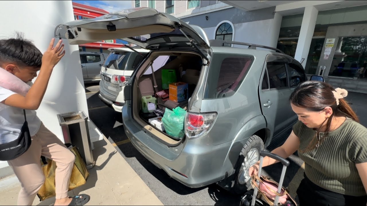 Trip Ke Kuching Rushell Tinggal Lagi | Singgah Di Tamu Bandar Riyal