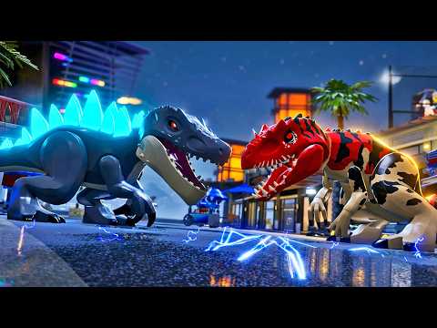 Godzilla 1998 vs Ceratossauro no LEGO Jurassic World