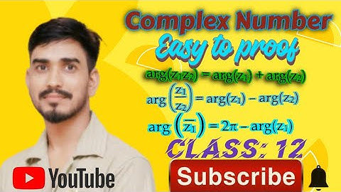 If z1 and z2 are two complex number, prove that. arg(z1z2) = arg(z₁) + arg(z2)