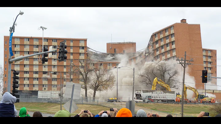 11/25/15 KU McCollum Hall Implosion