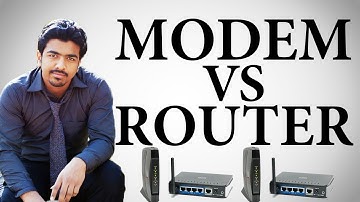 Modem Vs Router | Difference between Modem & Router | [Explained Hindi/Urdu]