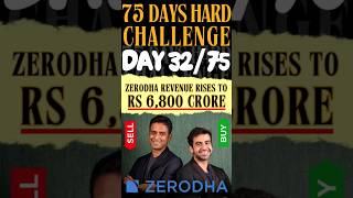 Zerodha revenue rises to ₹6500 Crore. #Zerodha #ZerodhaSuccess #stocks #onlinestocks #stock