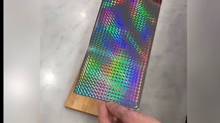 How to make holographic chocolate