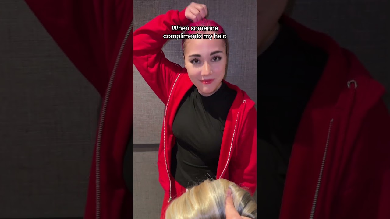 When Someone Compliments my Hair💇‍♀️ 