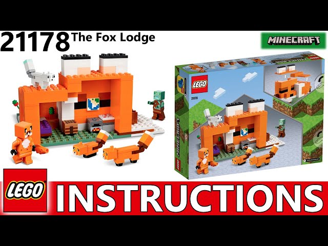 Lego 21178 - Minecraft The Fox Lodge