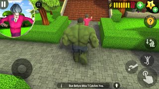 Scary Teacher 3D - New Character Playing Scary Teacher 3D As A Hulk (Android/iOS)