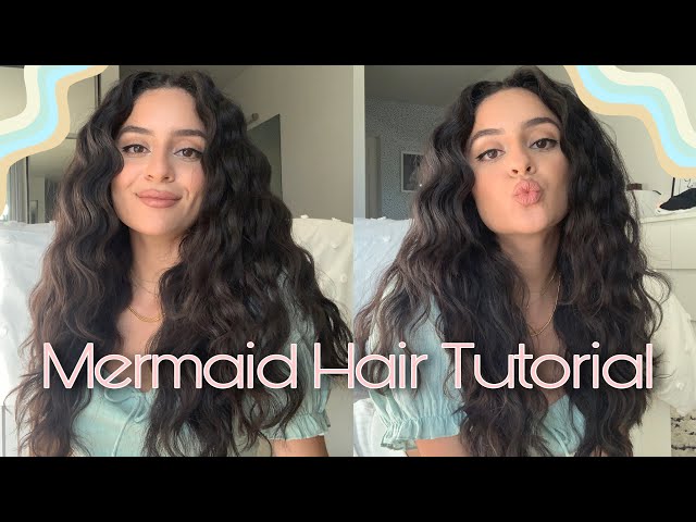 How to get Crimped/Wavy Hair Tutorial! Using Bed head Deep Waver