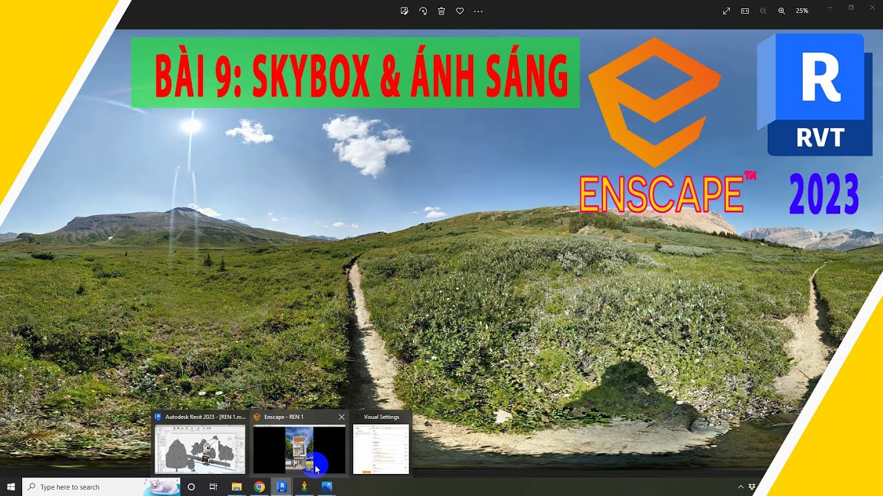 Tự Học Render Enscape Revit 2023 - Bài 9 - YouTube