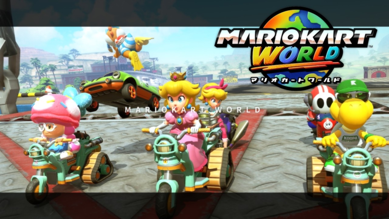 MARIOKART WORLD マリオカートワールド マリオカート ワールド [Nintendo Direct | Nintendo Switch 2] - YouTube
