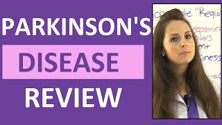 Parkinson's Disease Symptoms, Treatment, Nursing Care, Pathophysiology NCLEX Review screenshot 4