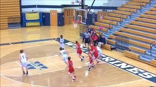 Milton Jr Eagles 7th Grade vs West Forsyth 1 7 2018