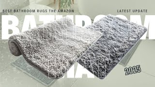 Best Bathroom Mats 2025;Top 5 Best Bath Rugs of Amazon