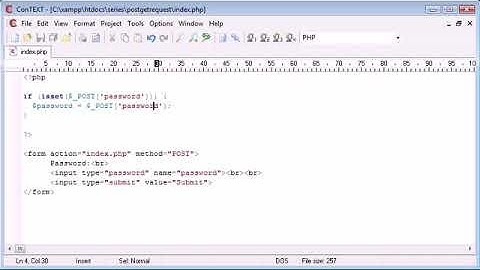 Beginner PHP Tutorial   70   Working with $ POST Variables ‏