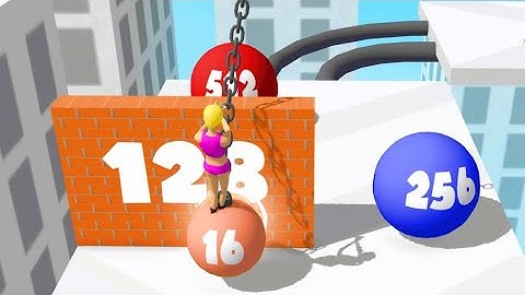 Wrecking Ball 2048 - All Levels Gameplay Walkthrough - iOS, Android Lvl 45 To 60 Part 3