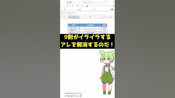 【Excel裏技】9割の人がイライラする操作を簡単に解消！ #shorts #excel #エクセル