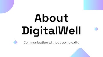 We are DigitalWell