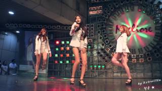 [4K] 20150621 포켓걸스(Pocket Girls) 밀리오레 버스킹 전체직캠 - 05.빵빵
