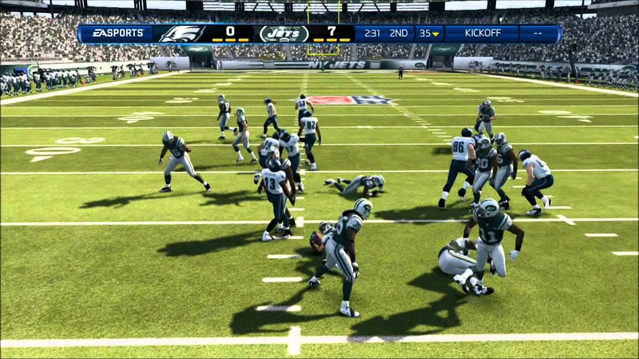 Madden 13 Unranked Match   J E T S vs Philadelphia