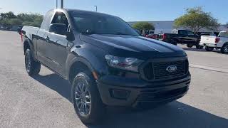 2021 Ford Ranger XL Truck SuperCab Black