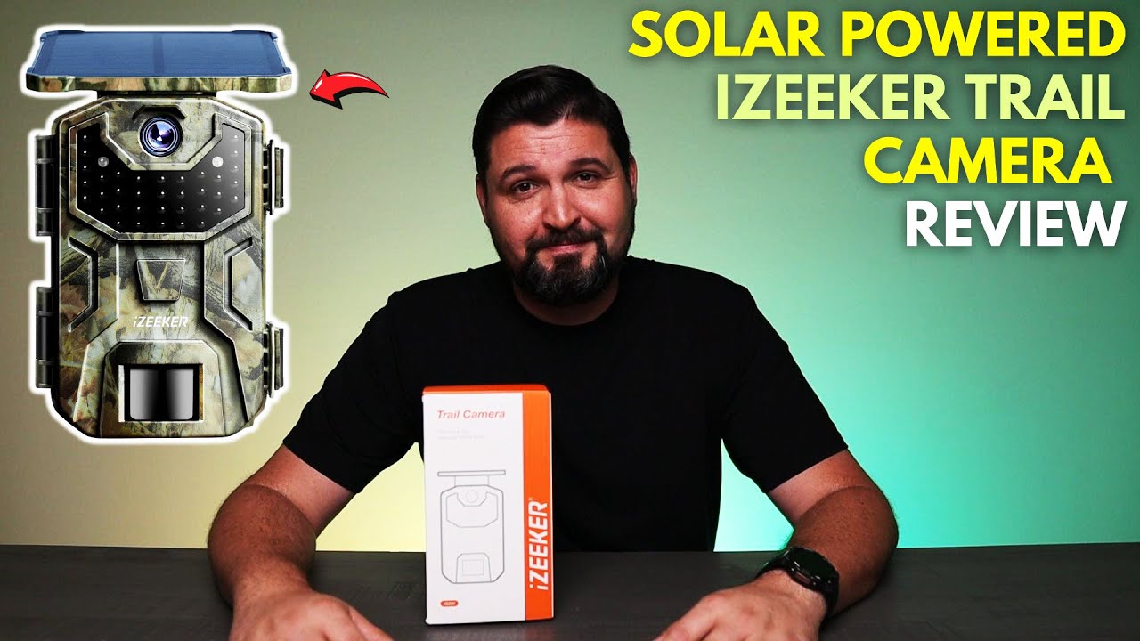 Solar Powered iZEEKER Trail Camera Review!