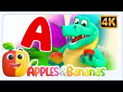 Letter A Story , Down in the Meadow fun learning Video for kids