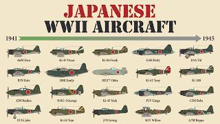 Every Japanese Aircraft Used in WWII (From Zero to Kamikaze)