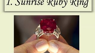 Top 4 ruby stone jewelry ever mined and sold Profile