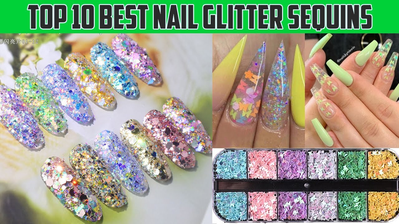 49 Best Glitter Nail Art Ideas For Glam Looks | Unhas douradas, Unhas  chiques, Unhas decoradas