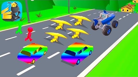 Shape-shifting Games All Levels Walkthrough Gameplay Android,iOS Stick Race Update New Level PSH2SX