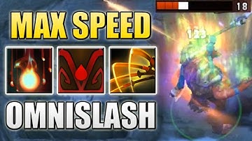 Pow! Pow! Pow! Insane Omnislash Attack Speed | Ability Draft