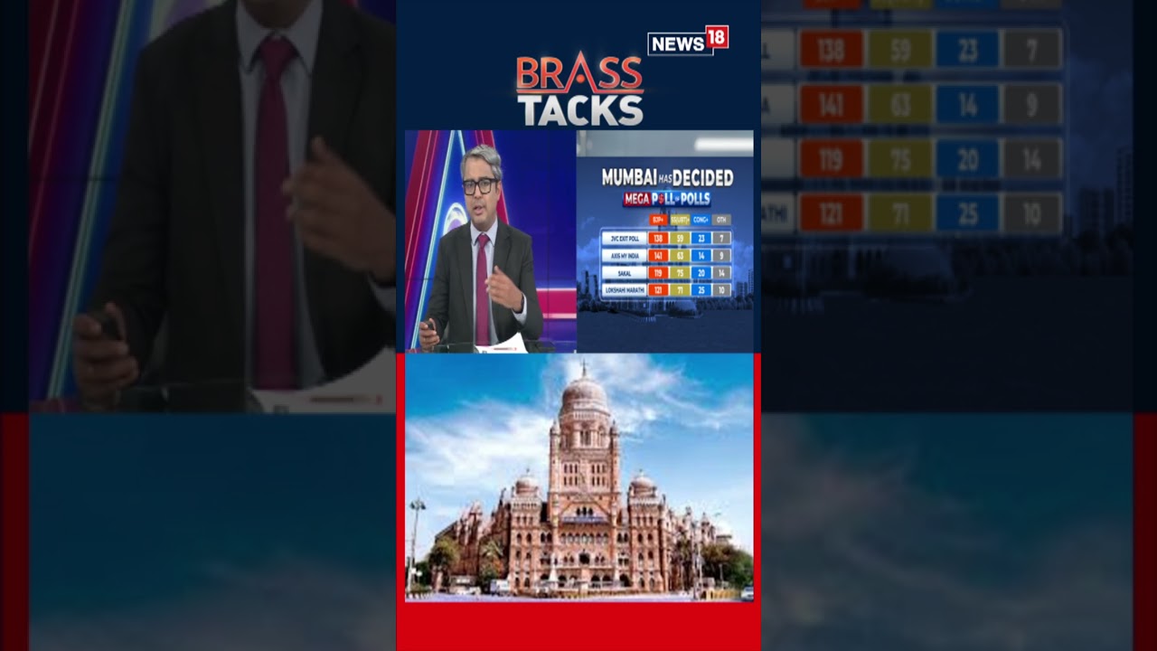 Опросы на выходе с избирательных участков, проведенные муниципальной корпорацией Мумбаи (BMC), пр...