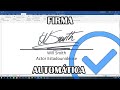 🔝 Como hacer una FIRMA AUTOMÁTICA en WORD para ser usada siempre  (Guardar Firma)