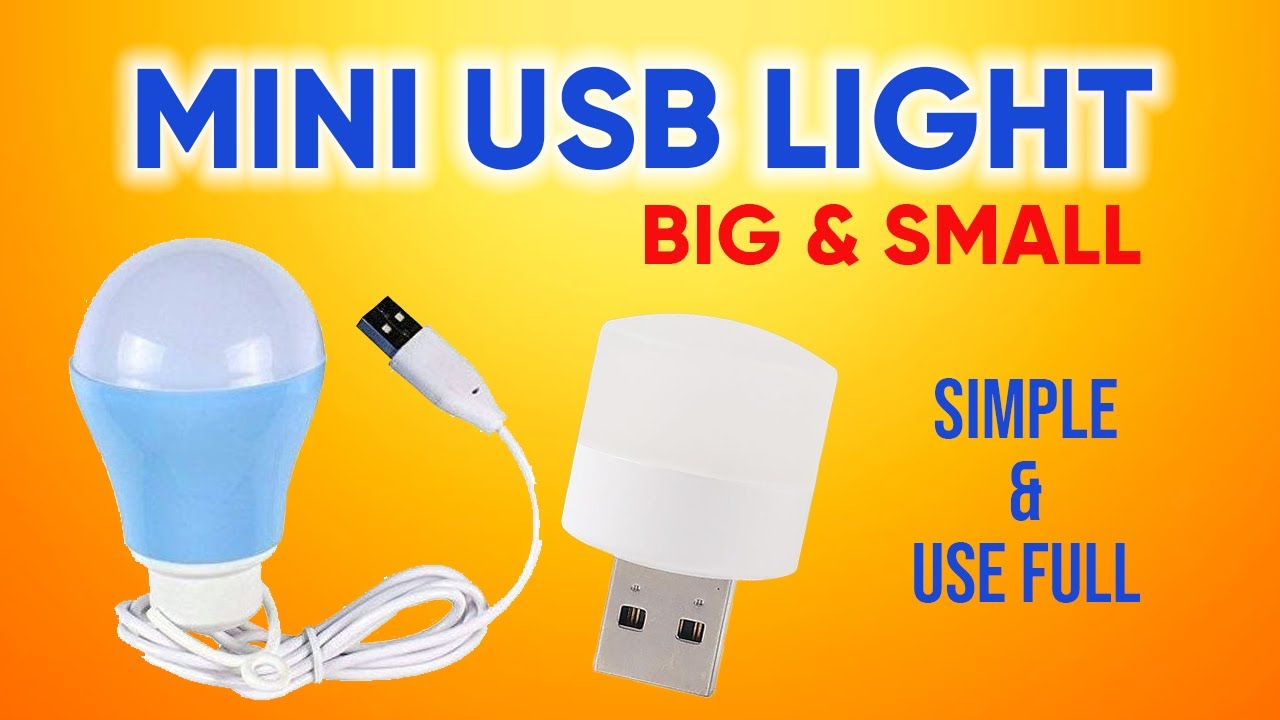 Extremely Useful USB Light Bulbs for Your Everyday Use 