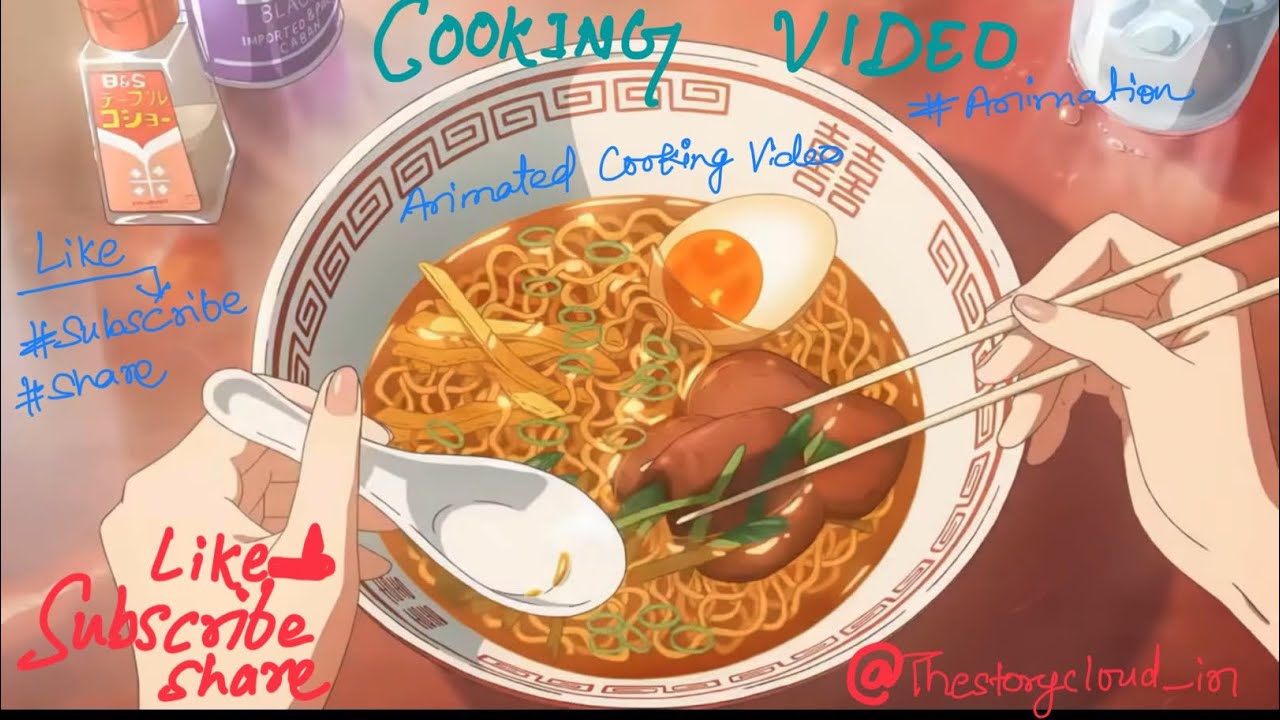 Animated world of cooking #youtubeshorts #aistory #anime #ai #ytshorts #kidsstory #animation #daily